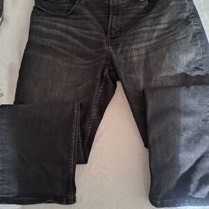 Old Navy Men's Dark Gray Straight Jeans